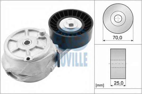 RUVILLE 58617 Натяжная планка, поликлиновой ремень