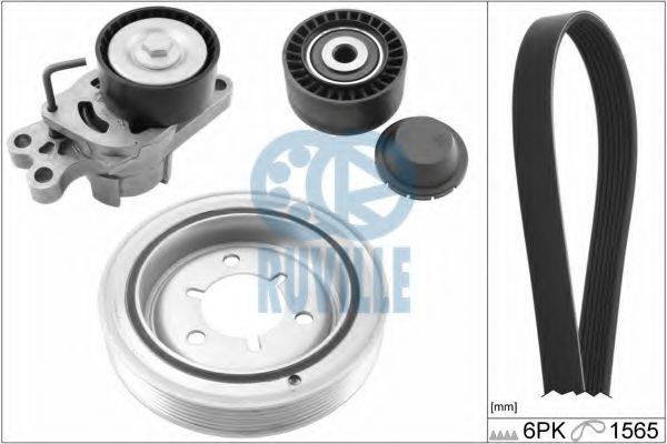 RUVILLE 5598980 Поликлиновой ременный комплект