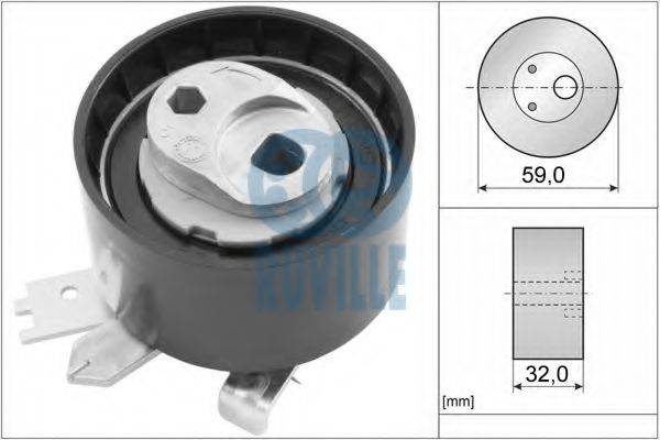 RUVILLE 55641 Натяжной ролик, ремень ГРМ