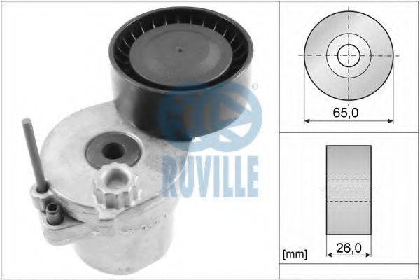 RUVILLE 55166 Натяжная планка, поликлиновой ремень