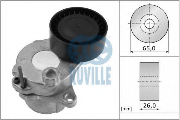 RUVILLE 57521 Натяжная планка, поликлиновой ремень