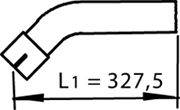DINEX 56604 Труба выхлопного газа