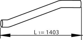 DINEX 81680 Труба выхлопного газа