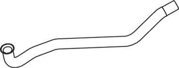 DINEX 28196 Труба выхлопного газа