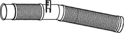 DINEX 68137 Труба выхлопного газа
