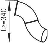 DINEX 82198 Труба выхлопного газа