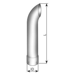 DINEX 91432 Труба выхлопного газа