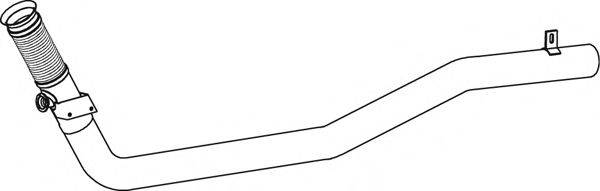 DINEX 29007 Труба выхлопного газа