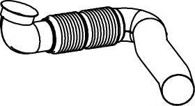 DINEX 56125 Труба выхлопного газа