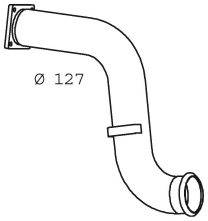 DINEX 21282 Труба выхлопного газа