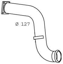 DINEX 21283 Труба выхлопного газа