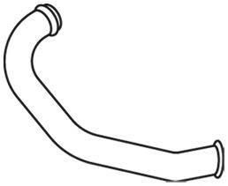 DINEX 81617 Труба выхлопного газа