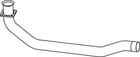 DINEX 64174 Труба выхлопного газа