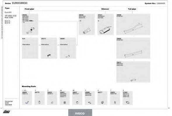 DINEX 128200030 Система выпуска ОГ