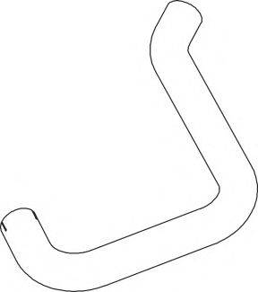 DINEX 64617 Труба выхлопного газа