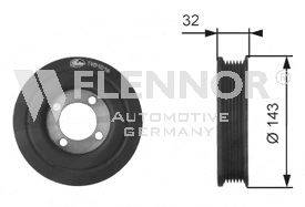 FLENNOR FVD99538 Ременный шкив, коленчатый вал
