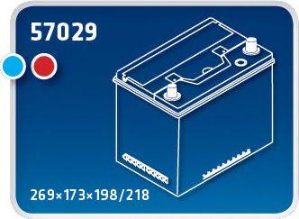 IPSA TMA70 Стартерная аккумуляторная батарея