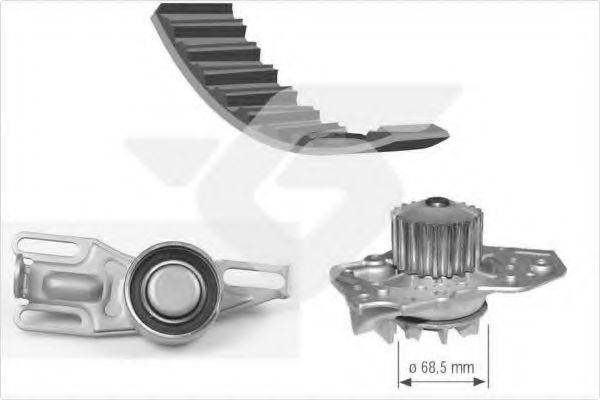 HUTCHINSON KH05WP09 Водяной насос + комплект зубчатого ремня