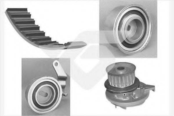 HUTCHINSON KH112WP10 Водяной насос + комплект зубчатого ремня