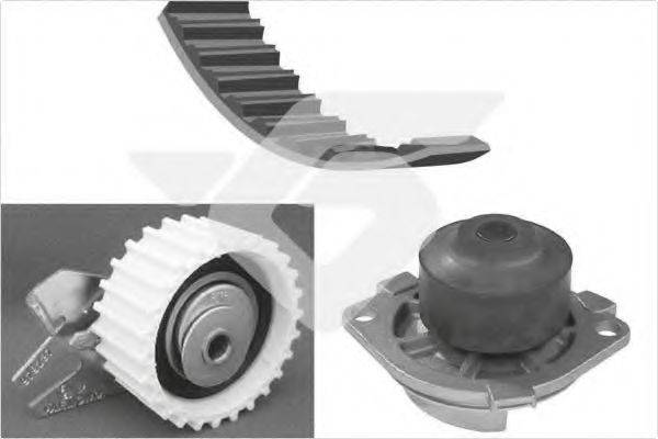 HUTCHINSON KH119WP38 Водяной насос + комплект зубчатого ремня