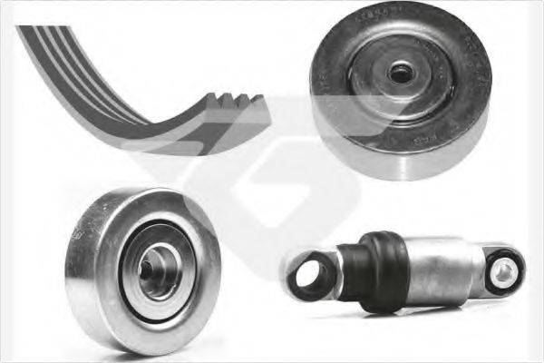 HUTCHINSON KHV118 Поликлиновой ременный комплект