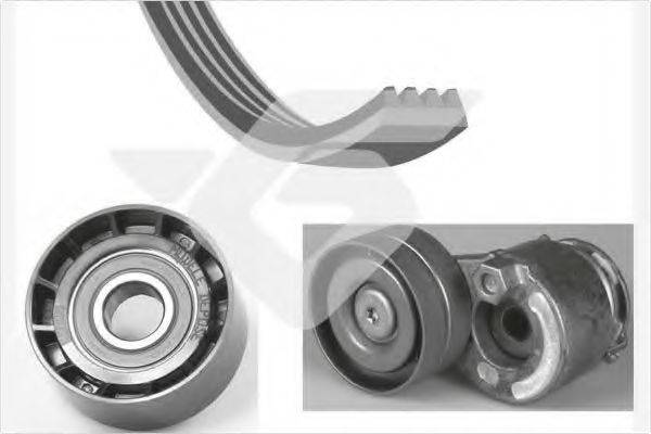 HUTCHINSON KHV179 Поликлиновой ременный комплект