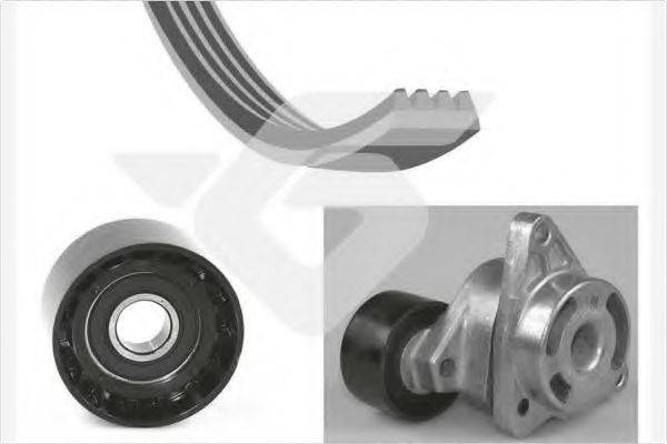 HUTCHINSON KHV202 Поликлиновой ременный комплект