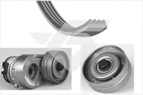 HUTCHINSON KHV221 Поликлиновой ременный комплект