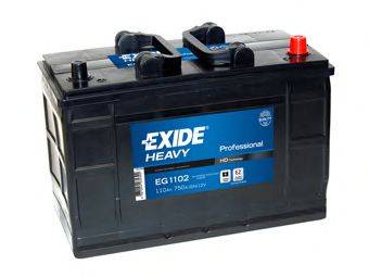 EXIDE EG1102 Стартерная аккумуляторная батарея; Стартерная аккумуляторная батарея