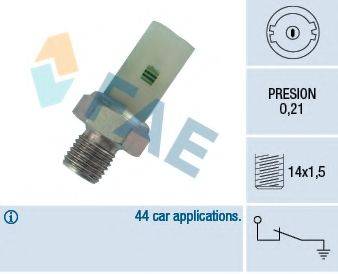 FAE 12350 Датчик давления масла