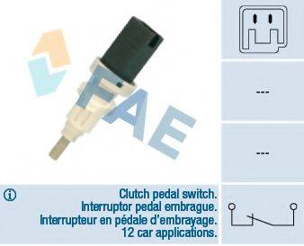 FAE 24665 Выключатель, привод сцепления (Tempomat)