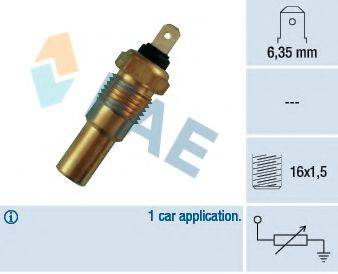 FAE 31380 Датчик, температура охлаждающей жидкости