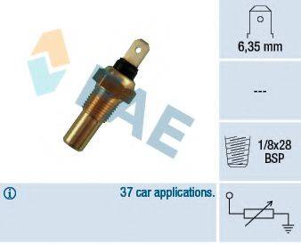 FAE 31630 Датчик, температура охлаждающей жидкости