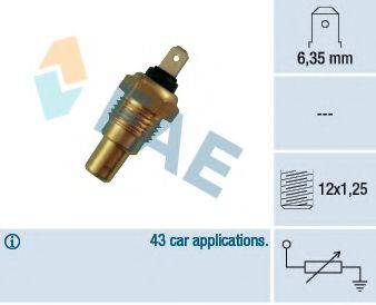 FAE 31650 Датчик, температура охлаждающей жидкости