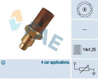 FAE 32500 Датчик, температура охлаждающей жидкости