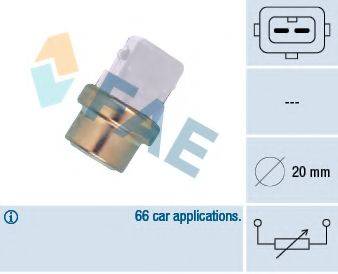 FAE 32600 Датчик, температура охлаждающей жидкости