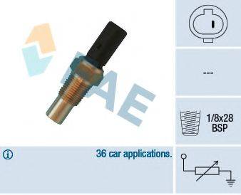 FAE 32650 Датчик, температура охлаждающей жидкости