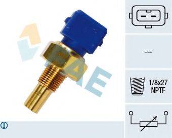 FAE 33100 Датчик, температура охлаждающей жидкости