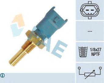 FAE 33690 Датчик, температура охлаждающей жидкости