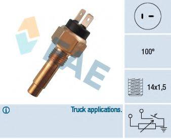 FAE 34150 Датчик, температура охлаждающей жидкости