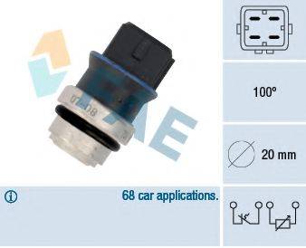 FAE 34322 Датчик, температура охлаждающей жидкости