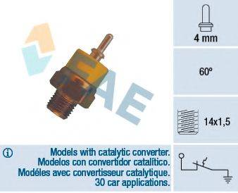 FAE 35880 термовыключатель, сигнальная лампа охлаждающей жидкости