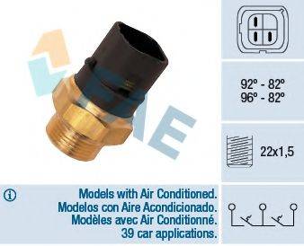 FAE 37980 Термовыключатель, вентилятор радиатора