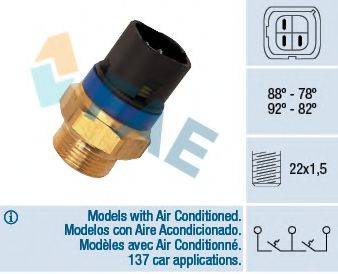 FAE 38110 Термовыключатель, вентилятор радиатора