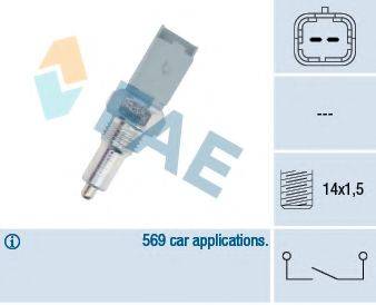 FAE 40492 Выключатель, фара заднего хода