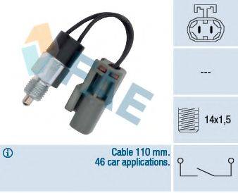 FAE 40800 Выключатель, фара заднего хода