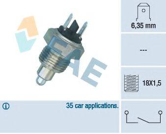 FAE 40970 Выключатель, фара заднего хода