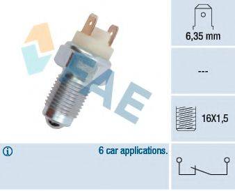 FAE 41060 Выключатель, фара заднего хода