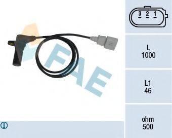 FAE 79064 Датчик частоты вращения, управление двигателем