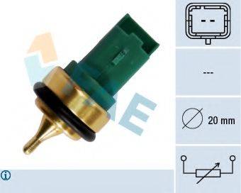 FAE 33707 Датчик, температура охлаждающей жидкости